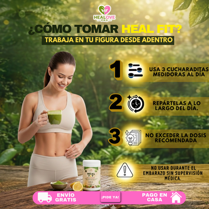 HEAL FIT (TÉ MATCHA QUE REDUCE Y ACTIVA)